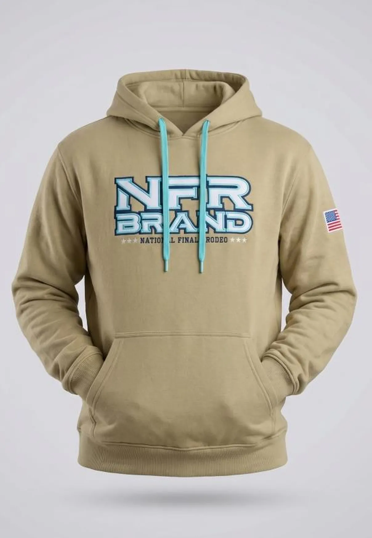 Moletom Masculino Canguru NFR Brand Verde Oliva