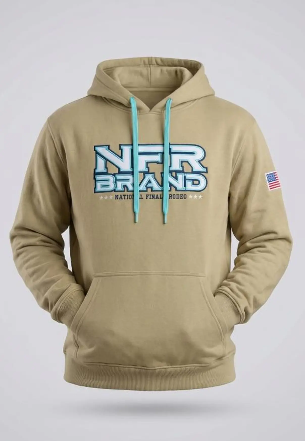 Moletom Masculino Canguru NFR Brand Verde Oliva