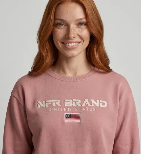 Blusa Feminina Moletinho NFR Brand United States