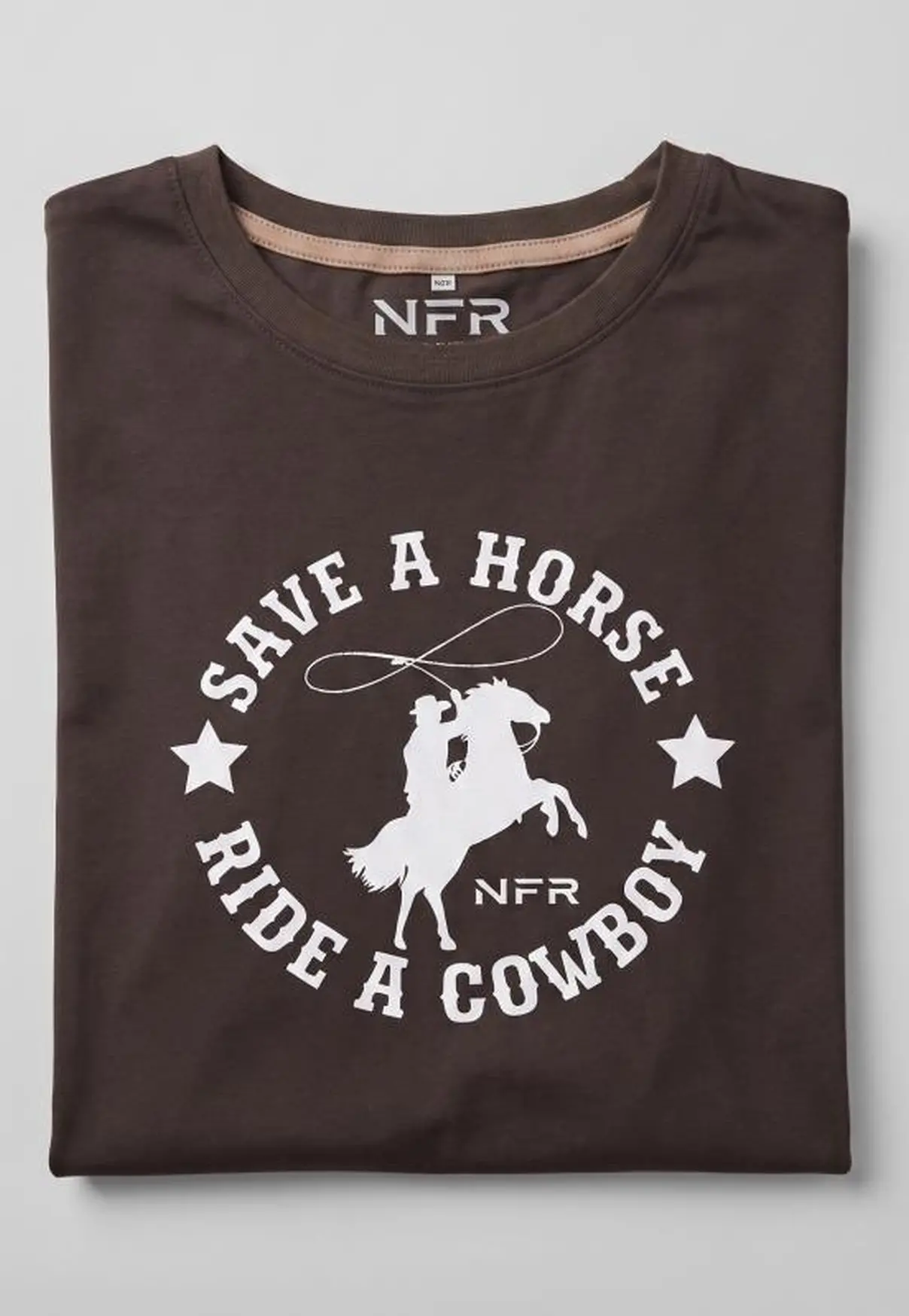 Cropped Feminino NFR Save a Horse Ride a Cowboy