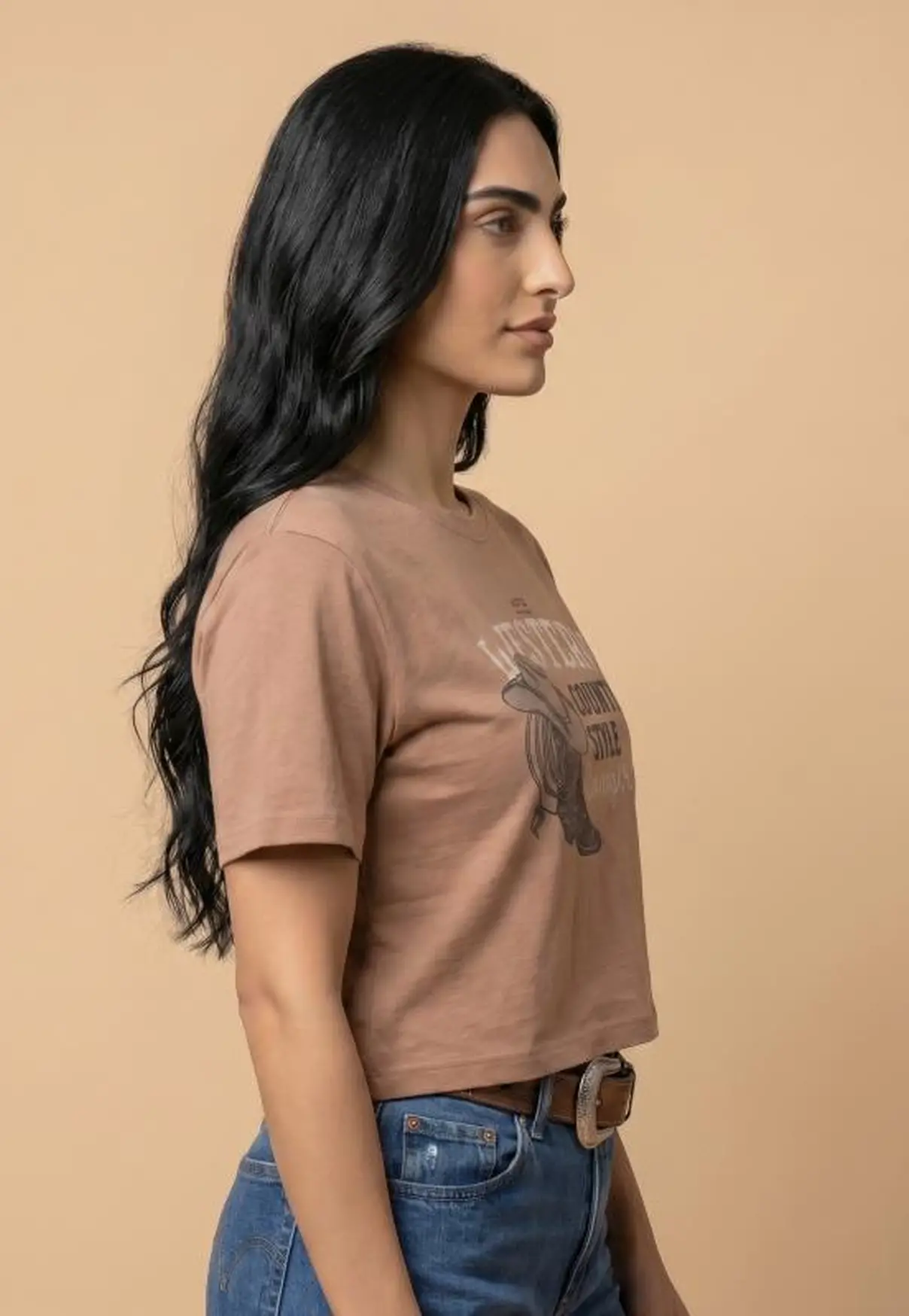 Cropped Feminino NFR Western Country Style