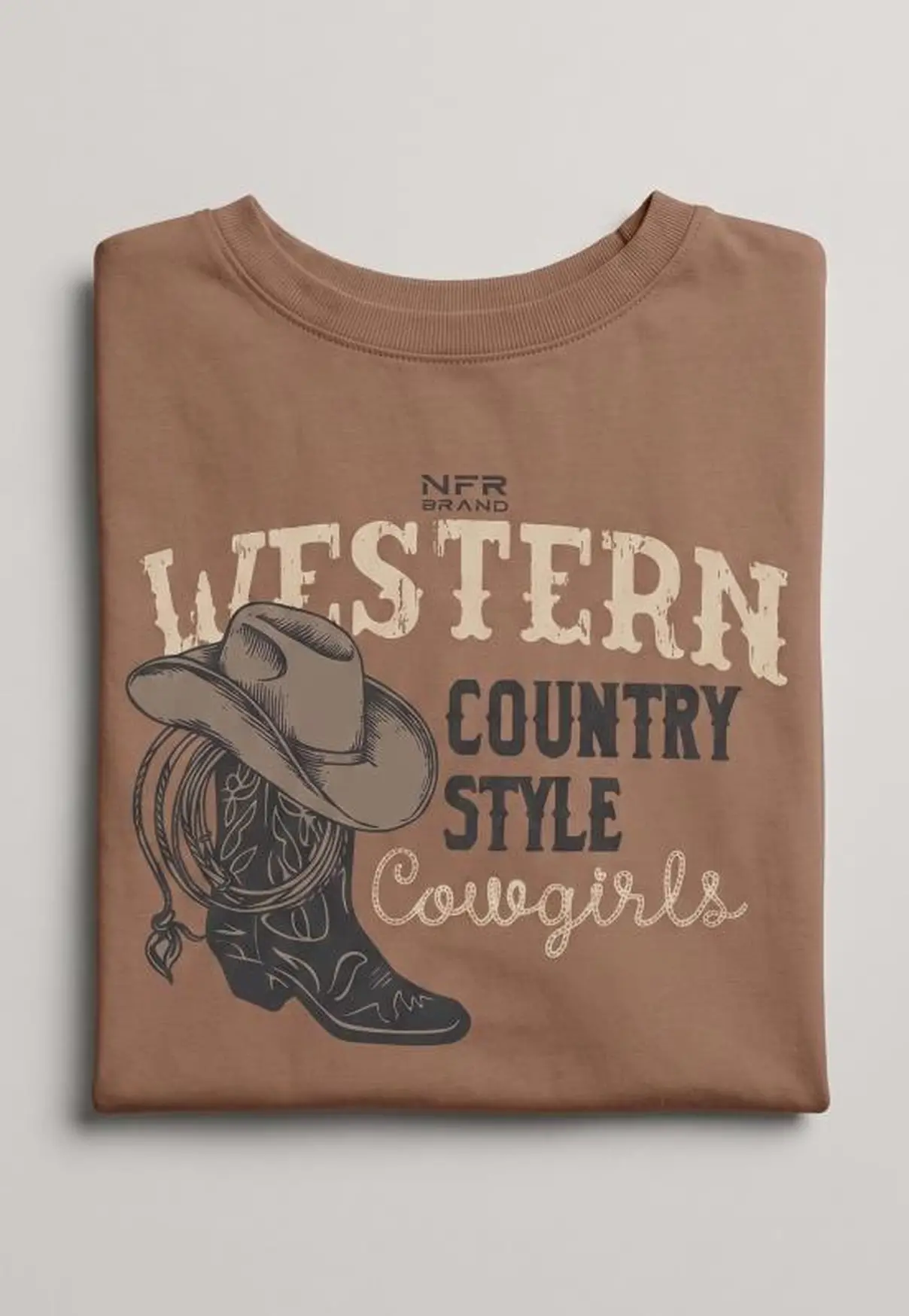Cropped Feminino NFR Western Country Style