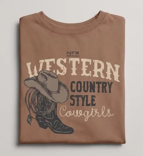 Cropped Feminino NFR Western Country Style