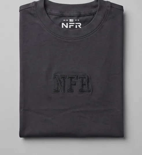 Camiseta Feminina NFR Minimal Black