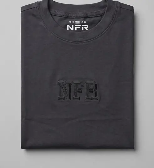 Camiseta Feminina NFR Minimal Black