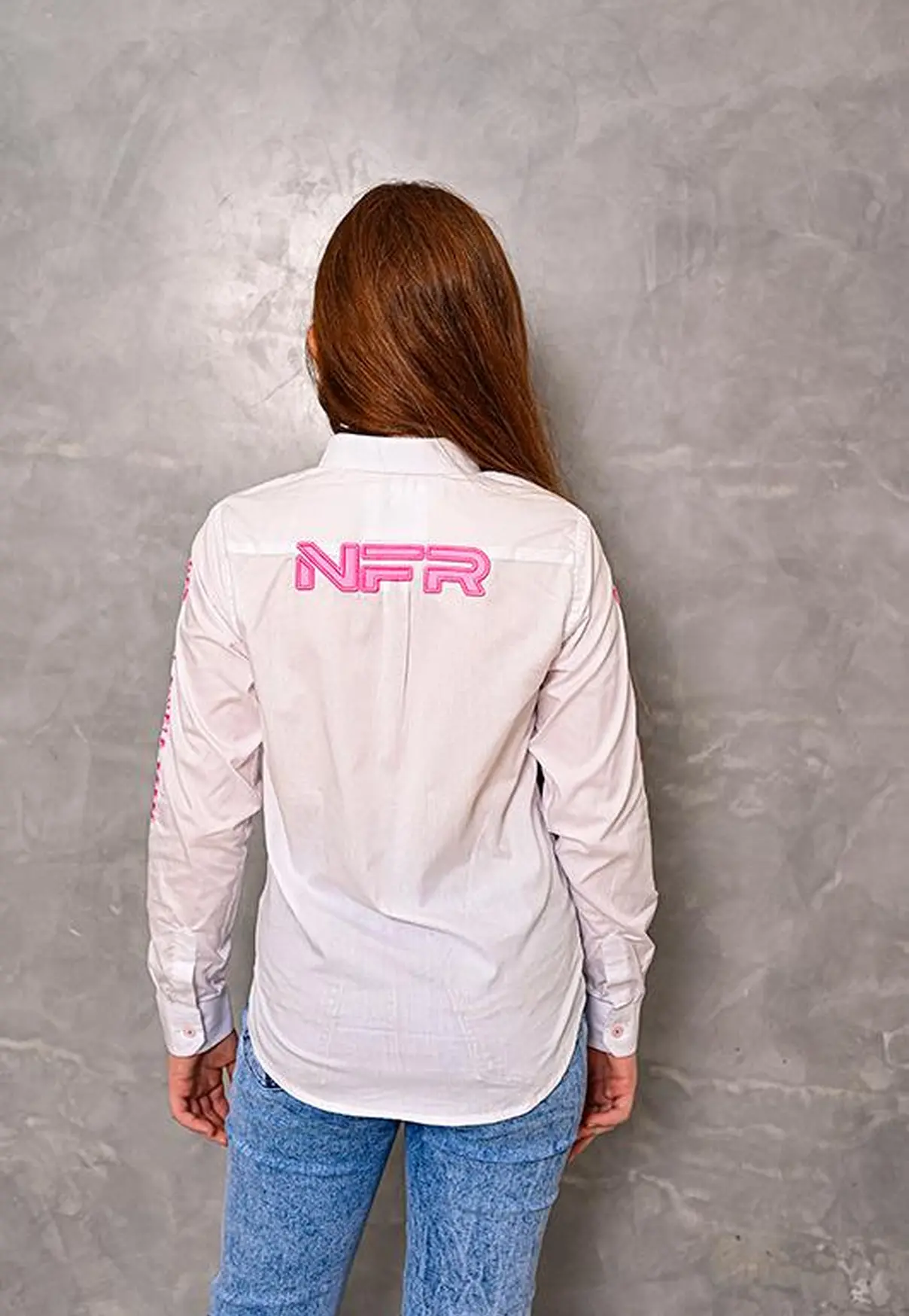 Camisa Infantil Feminina NFR Bordada