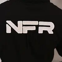 Camisa Infantil NFR Western Manga Longa Preta - imagem 7