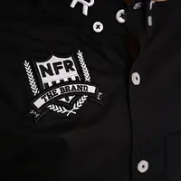 Camisa Infantil NFR Western Manga Longa Preta - imagem 5