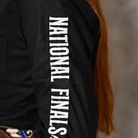 Camisa Infantil NFR Western Manga Longa Preta - imagem 6