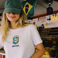 Cropped Feminino NFR Brasil – Branco - imagem 5
