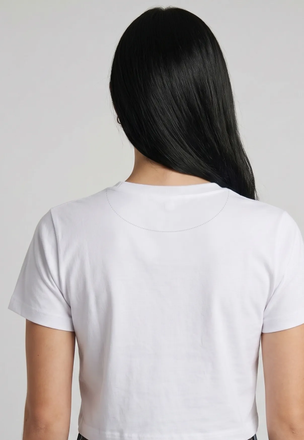 Cropped Feminino NFR Brasil – Branco