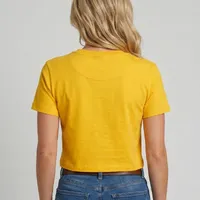 Cropped Feminino NFR Brasil – Amarelo Canário - imagem 4