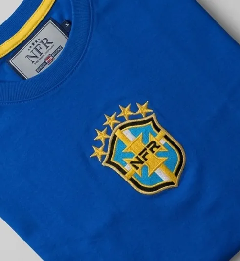 Camiseta NFR Brasil Legacy – Azul Royal