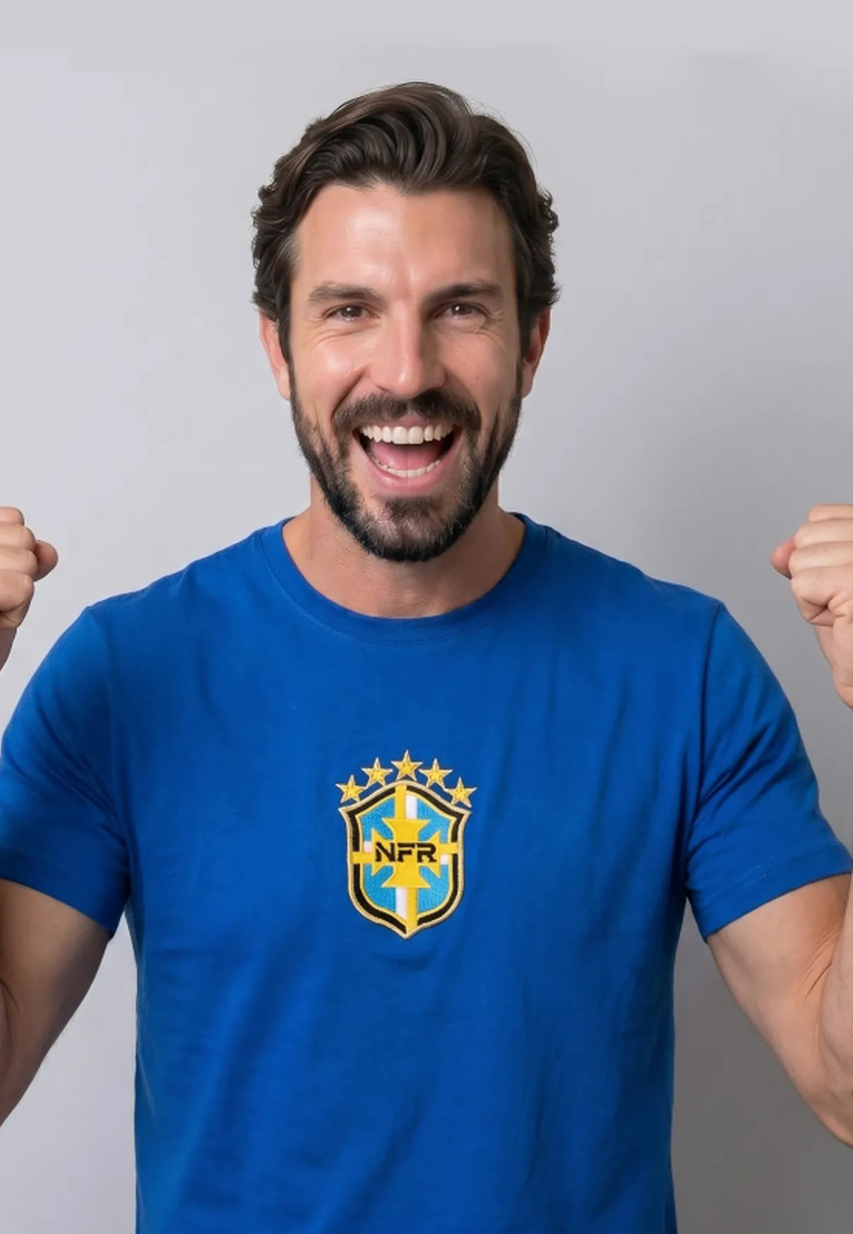 Camiseta NFR Brasil Legacy – Azul Royal