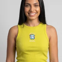 Regata Feminina Canelada NFR Brasil – Amarela - imagem 1