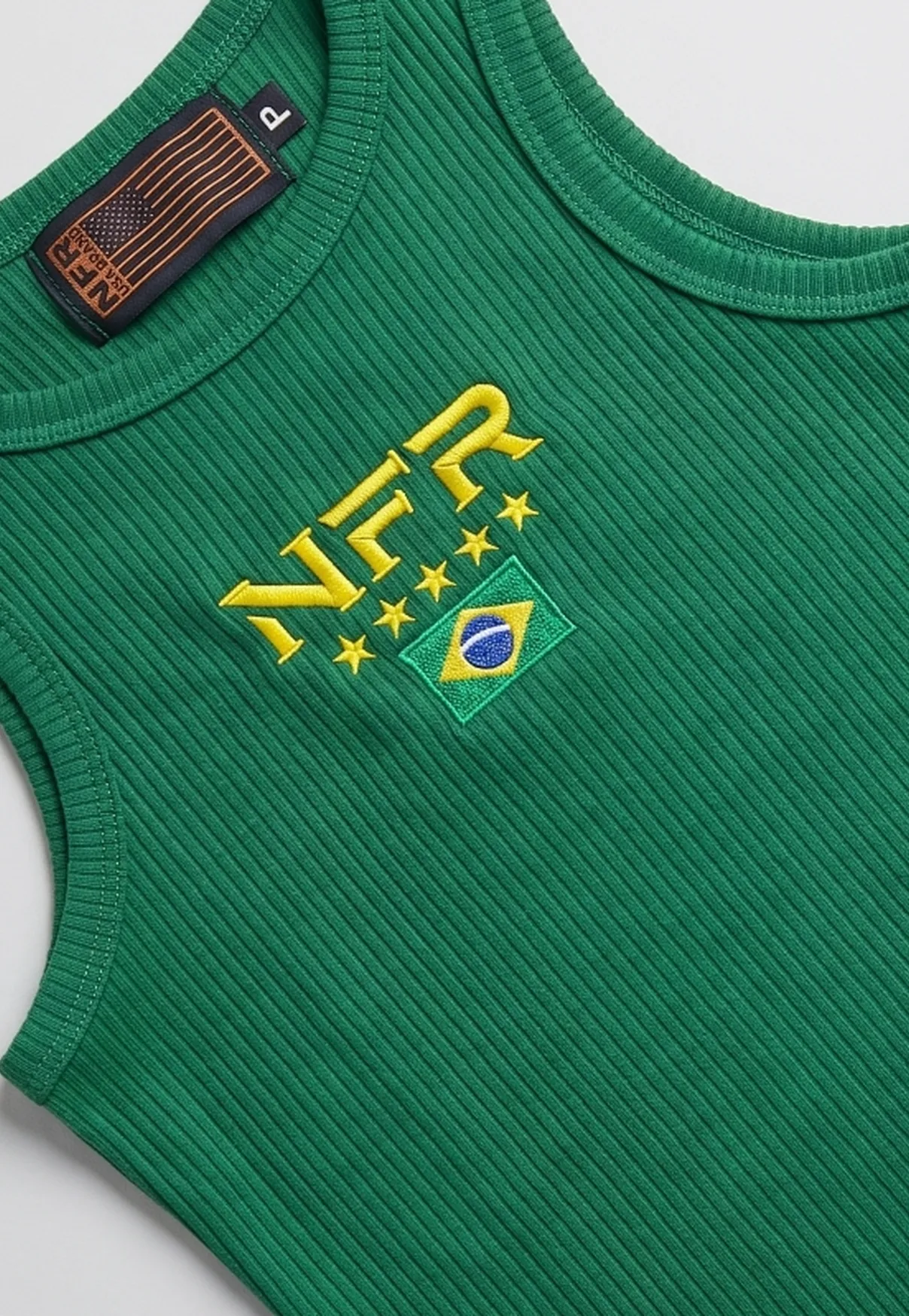 Regata Feminina Canelada NFR Brasil – Verde
