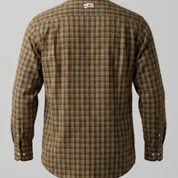 Camisa Masculina Manga Longa NFR Xadrez Marrom - imagem 4