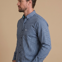 Camisa Masculina Manga Longa NFR Xadrez Azul - imagem 3