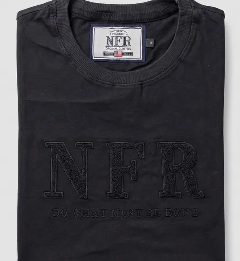 Camiseta NFR Essential Black – Do What Must Be Done
