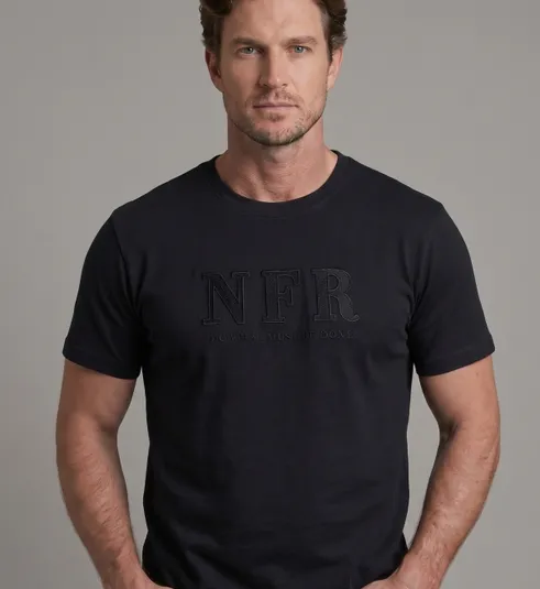 Camiseta NFR Essential Black – Do What Must Be Done