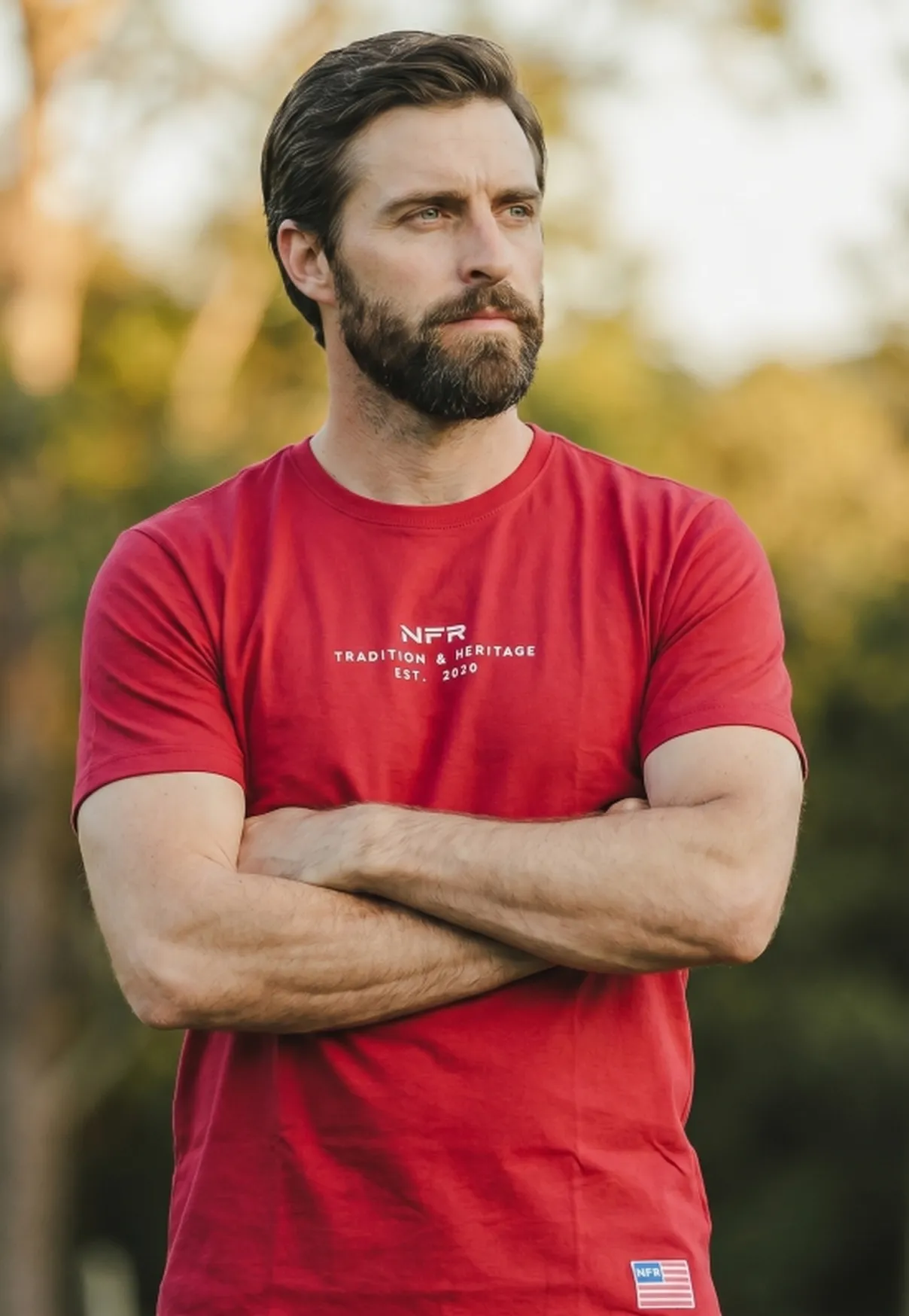 Camiseta NFR Tradition & Heritage Est. 2020 Red