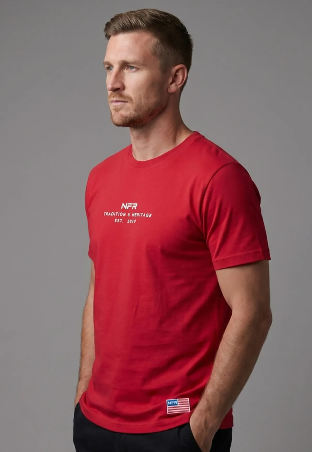Camiseta NFR Tradition & Heritage Est. 2020 Red