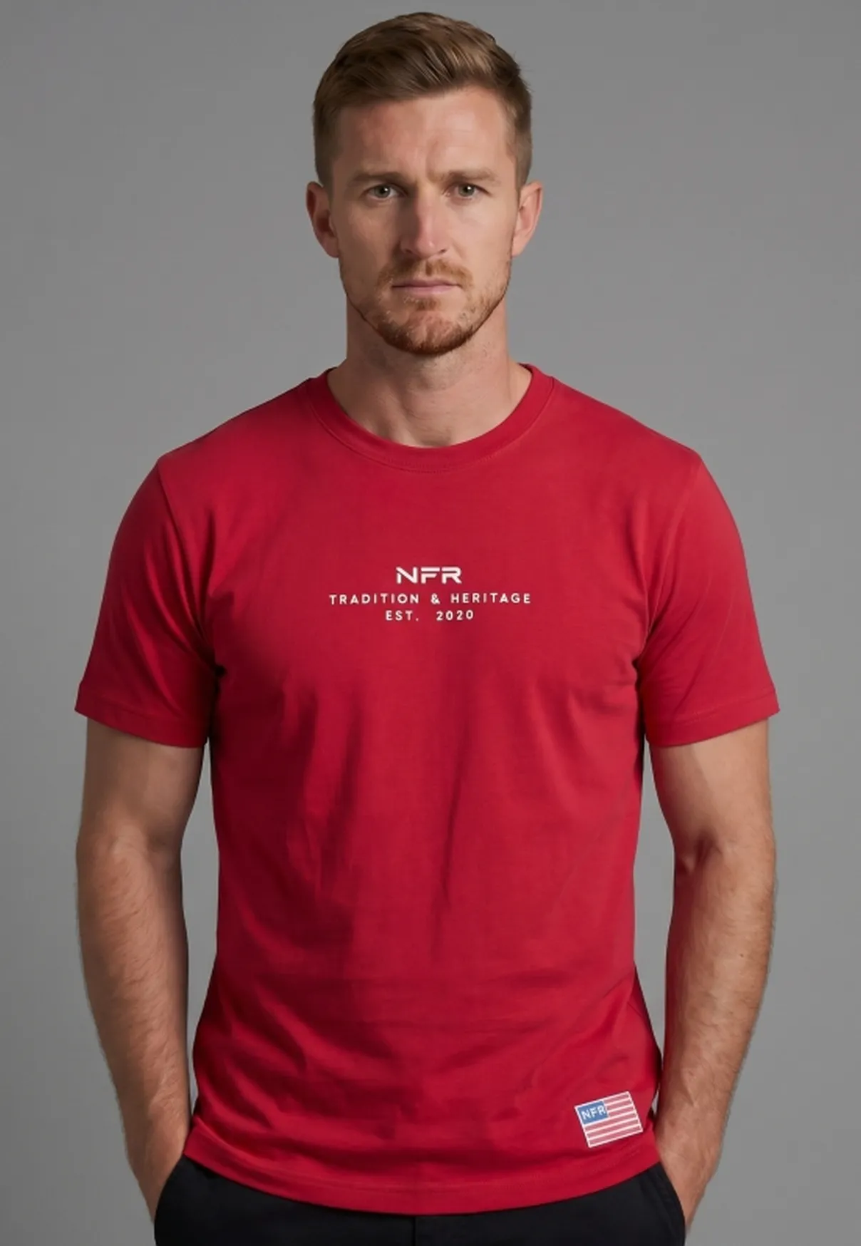 Camiseta NFR Tradition & Heritage Est. 2020 Red