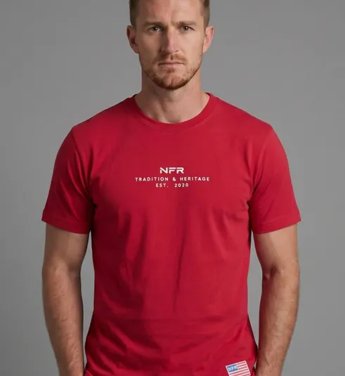 Camiseta NFR Tradition & Heritage Est. 2020 Red