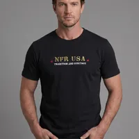 Camiseta NFR USA Tradition and Heritage Black - imagem 1