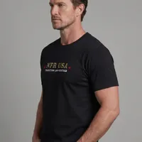 Camiseta NFR USA Tradition and Heritage Black - imagem 3