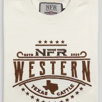 Camiseta NFR Western Texas Cattle Off White - imagem 2