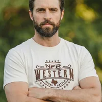 Camiseta NFR Western Texas Cattle Off White - imagem 5