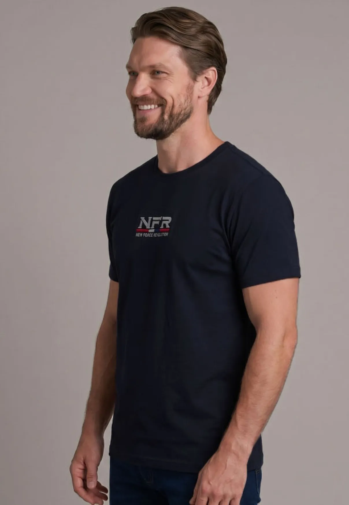 Camiseta Masculina NFR New Force Revolution – Preta