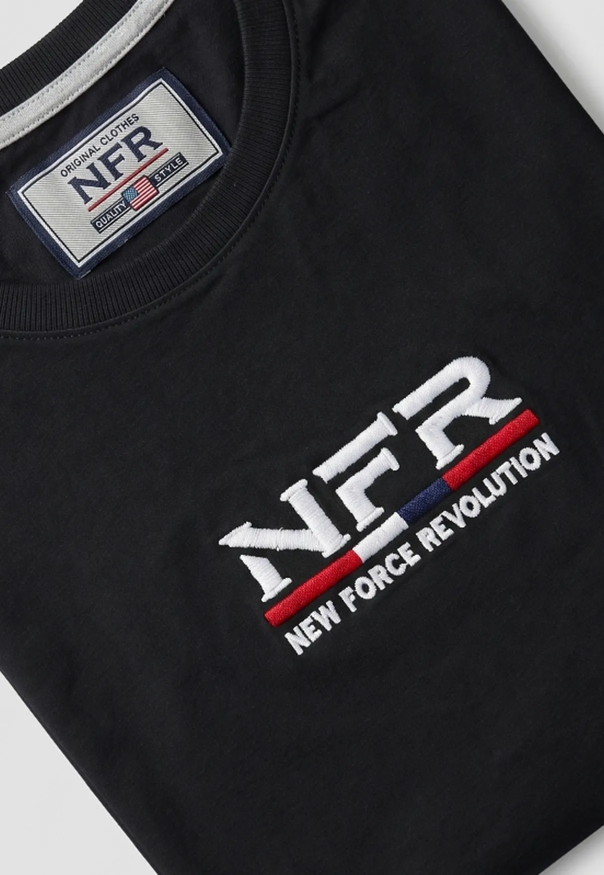 Camiseta Masculina NFR New Force Revolution – Preta