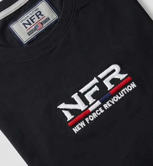 Camiseta Masculina NFR New Force Revolution – Preta