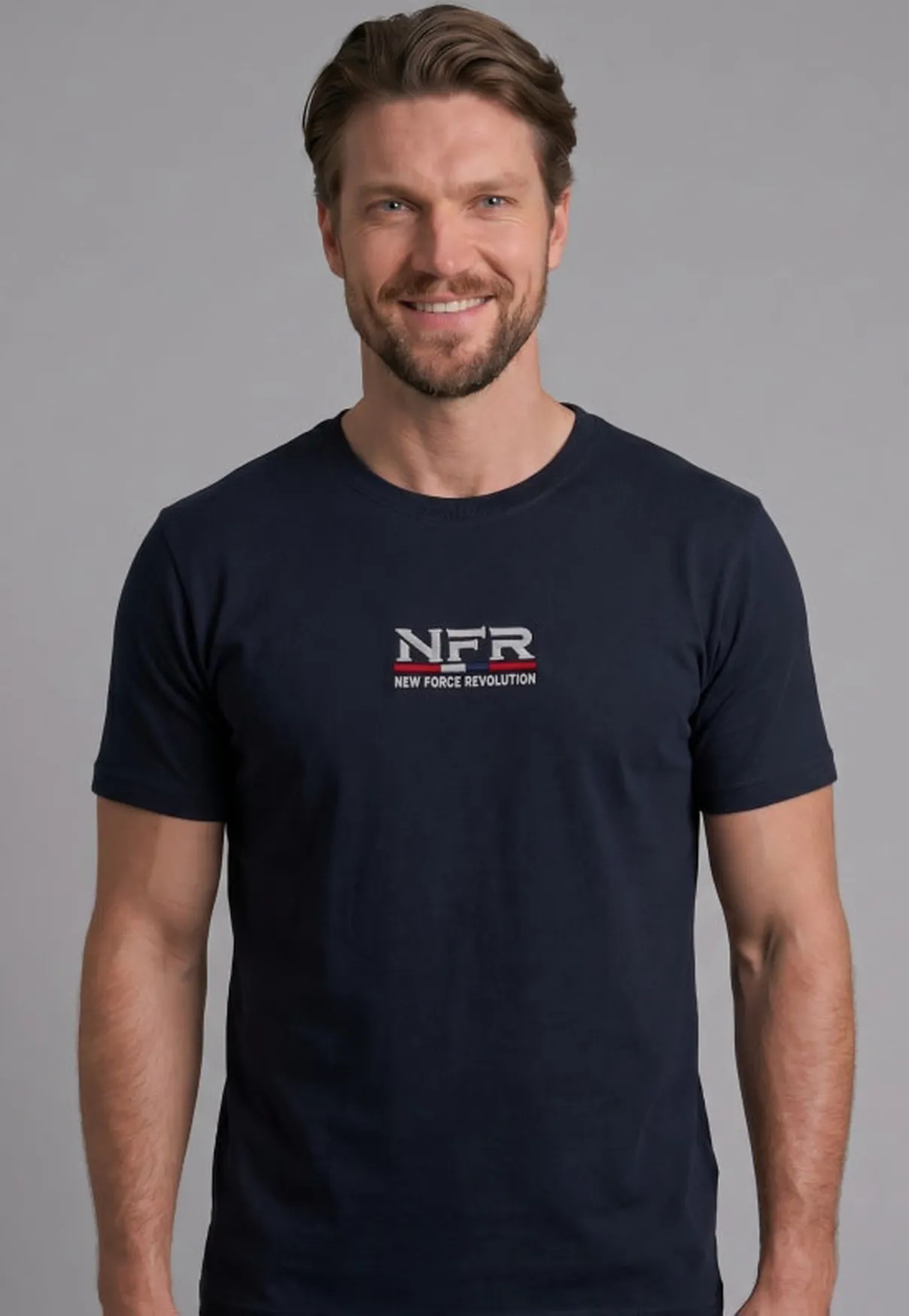 Camiseta Masculina NFR New Force Revolution – Preta