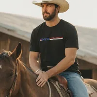 Camiseta Masculina NFR New Force Revolution Bordada – Preta - imagem 5