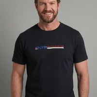 Camiseta Masculina NFR New Force Revolution Bordada – Preta - imagem 1