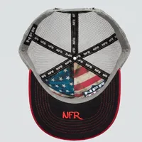 Boné Trucker NFR Premium – Vermelho e Cinza - imagem 4
