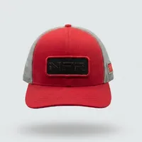 Boné Trucker NFR Premium – Vermelho e Cinza - imagem 1