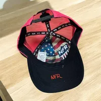 Boné Trucker NFR Bull Icon – Preto e Rosa Pink - imagem 2