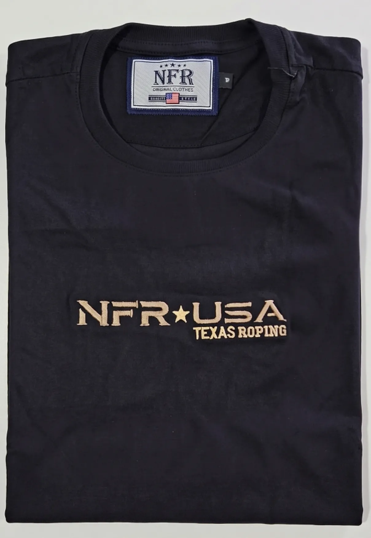 Camiseta Masculina NFR USA Texas Roping