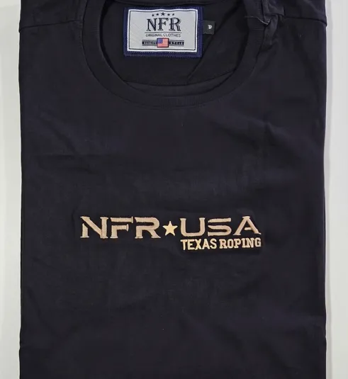Camiseta Masculina NFR USA Texas Roping