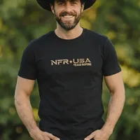 Camiseta Masculina NFR USA Texas Roping - imagem 5