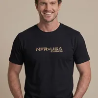 Camiseta Masculina NFR USA Texas Roping - imagem 1