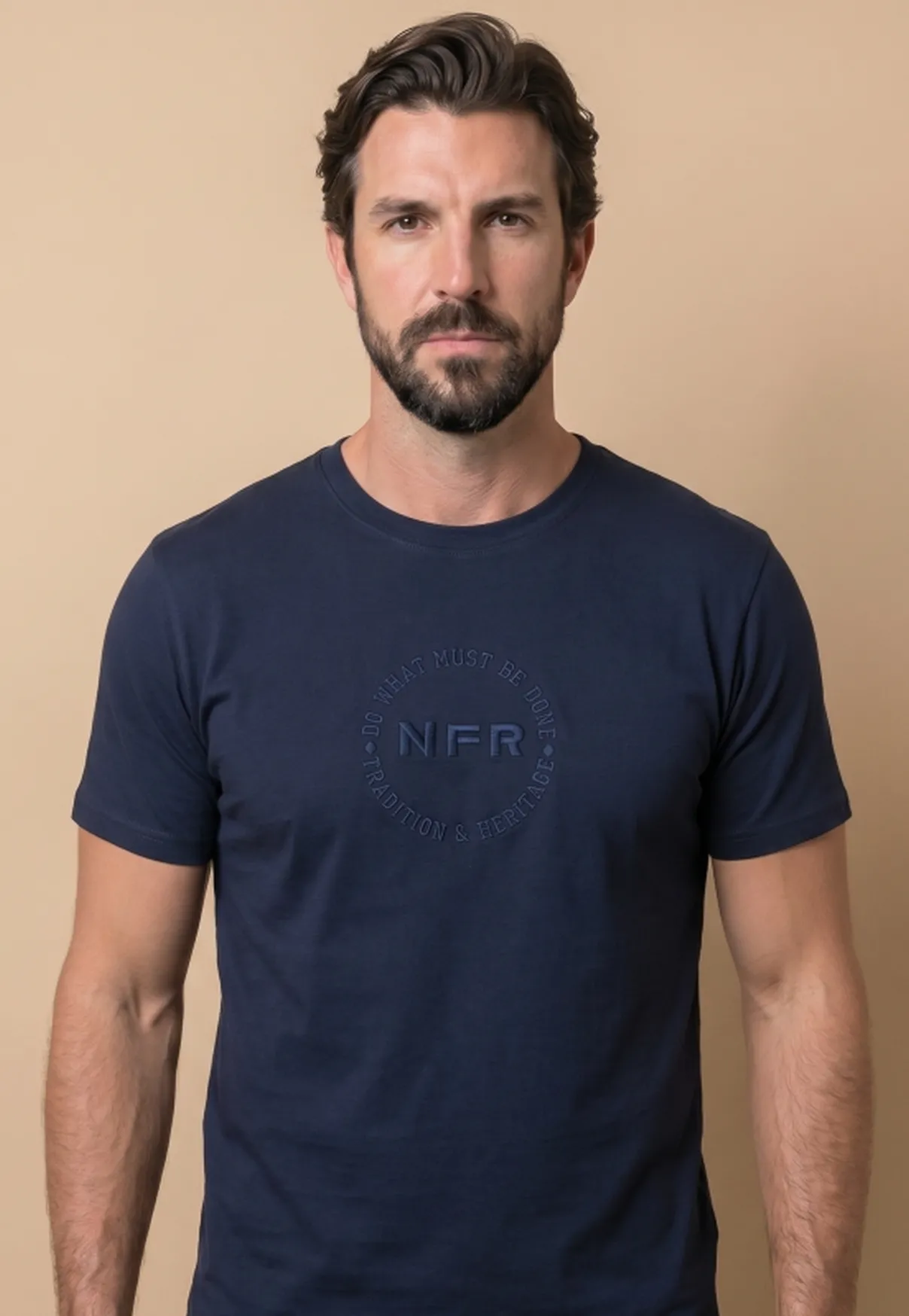 Camiseta Masculina NFR Tradition & Heritage Azul Marinho