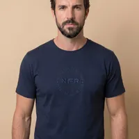 Camiseta Masculina NFR Tradition & Heritage Azul Marinho - imagem 1