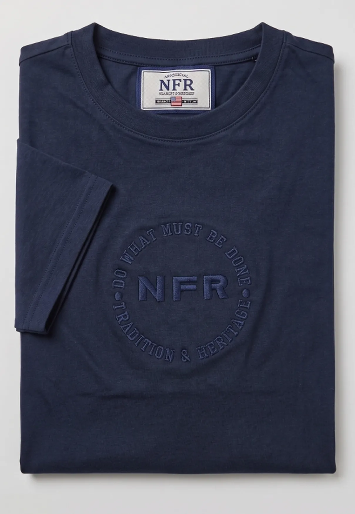 Camiseta Masculina NFR Tradition & Heritage Azul Marinho
