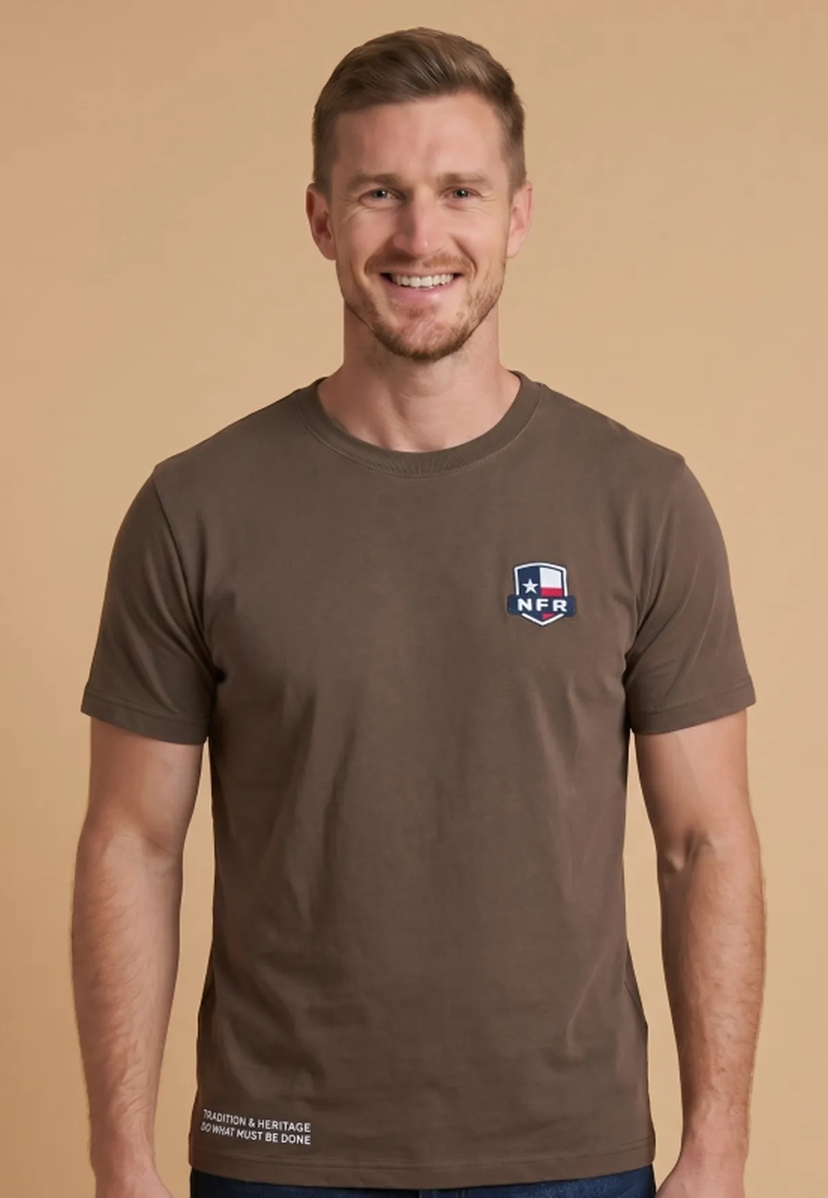 Camiseta Masculina NFR Tradition & Heritage Shield
