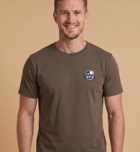 Camiseta Masculina NFR Tradition & Heritage Shield